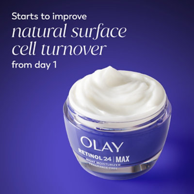 Olay Regenerist Retinol 24 MAX Night Face Moisturizer - 1.7 Oz - Image 6