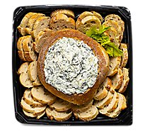 Tray Spinach Dip 16 Inch Square