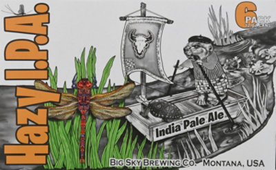 Big Sky Hazy Ipa Can - 6-12 Fl. Oz. - Image 2