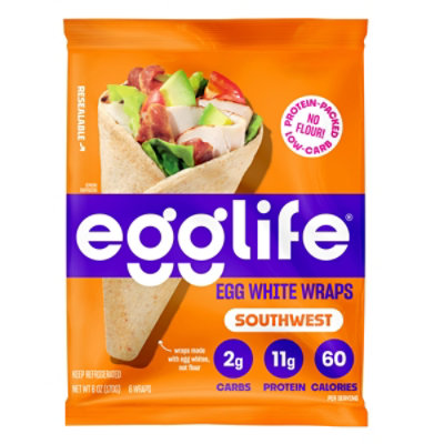 Egglife Southwest Egg White Wraps - 6 Oz - Image 3