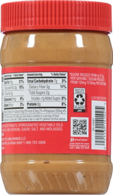 Signature SELECT Peanut Spread Creamy Reduced Sugar & Sodium - 16 Oz - Image 6