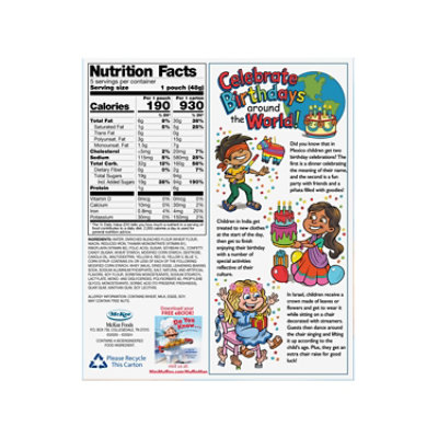 Snack Cakes Little Debbie Family Pack Mini Muffins Birthday Cake - 8.44 Oz - Image 5