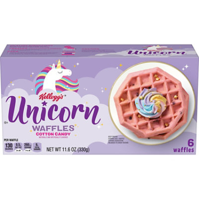 Kelloggs Frozen Waffles Cotton Candy - 11.6 Oz