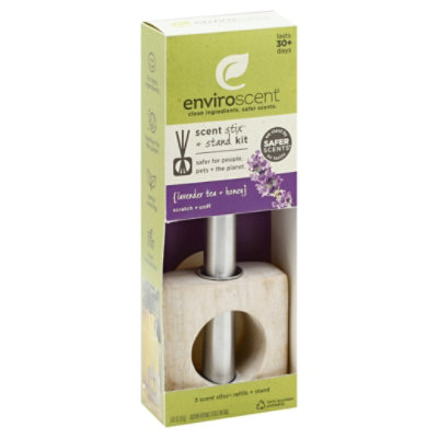 Enviroscent Stix & Stand Lavender Tea & Honey - Each