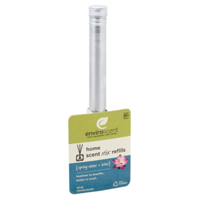 Enviroscent Spring Water & Lotus Stix Refill - Each