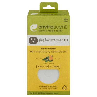 Enviroscent Lemon Leaf & Thyme Plug Hub & Pod Kit - Each - Image 3