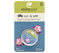 Enviroscent Spring Water & Lotus Vent Clip Refill - Each