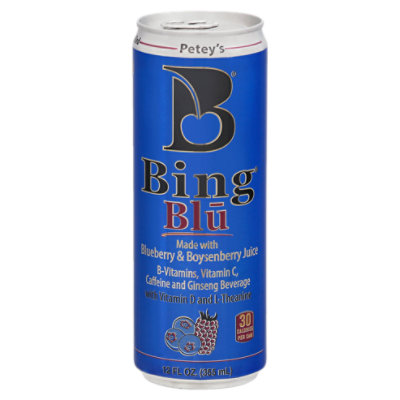 Peteys Bing Blu Drink - 12 oz - Image 1