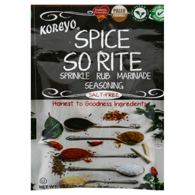 Salt Free Spice-So-Rite