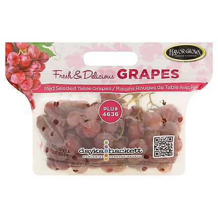 Red Seeded Grapes - 2 Lb - Image 1