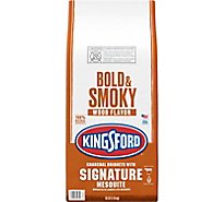 Kingsford Barbecue Charcoal Briquettes For Grilling With Signature Mesquite - 16 Lbs