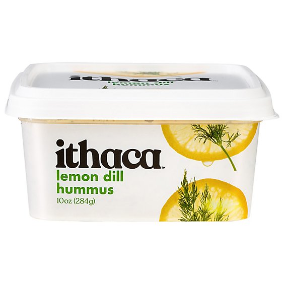 Ithaca Fresh Lemon Dill Hummus - 10 OZ