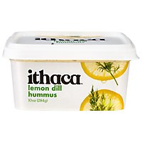 Ithaca Fresh Lemon Dill Hummus - 10 OZ - Image 1