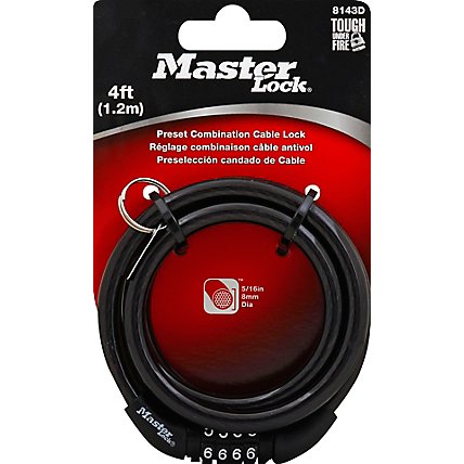 Mstr Cable Bike Lock - EA - Image 2