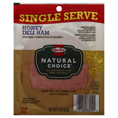 Hormel Natural Choice Honey Deli Ham - 2 OZ - Randalls