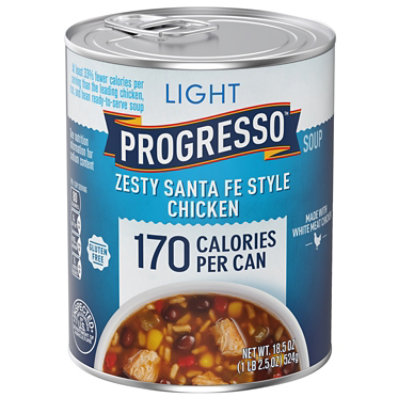 Progresso Ready To Serve Light Zesty Santa Fe Style Chicken Soup - 18.5 OZ