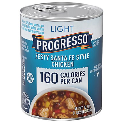 Progresso Ready To Serve Light Zesty Santa Fe Style Chicken Soup - 18.5 OZ - Image 3