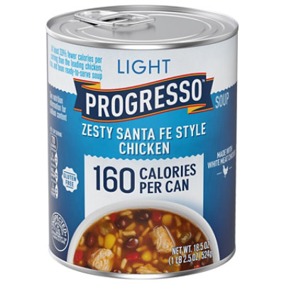 Progresso Ready To Serve Light Zesty Santa Fe Style Chicken Soup - 18.5 OZ
