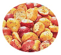 Deli Potatoes Roasted Sea Salt & Pepper Full Service Cold Btg - 0.50 Lb