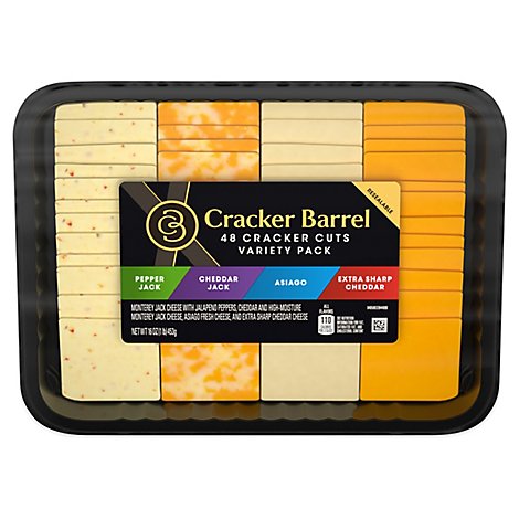 Cracker Barrel Cheese Cracker Cuts Party Tray - 16 Oz