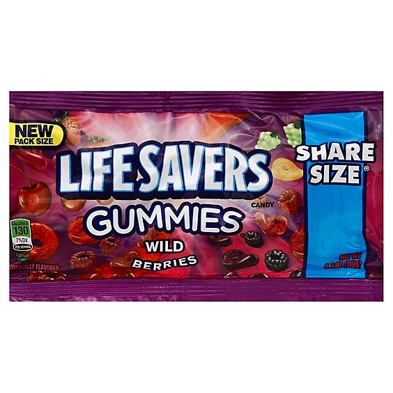 Life Savers Wildberry Share Size Gummie - 4.2 OZ