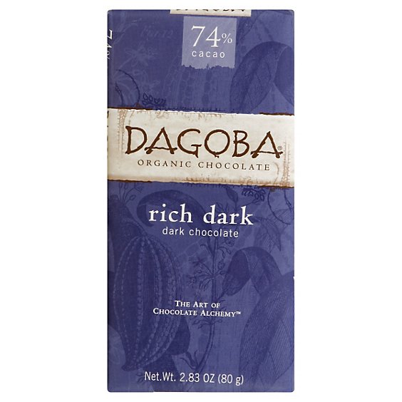 Dagoba Org Choc Bar New Moon - 2.83 OZ