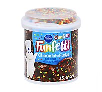 Pillsbury Fun Confetti Choc Fudge Frost - 15.6 OZ