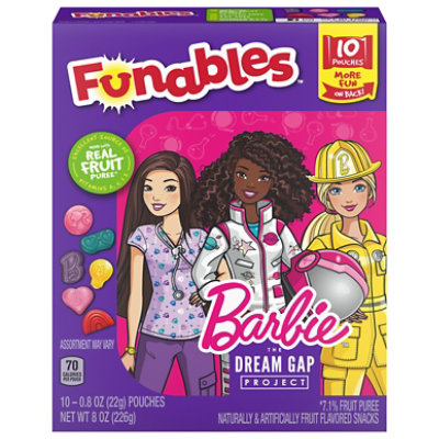 Funables Barbie Fruit Snacks - 8 Oz. - Image 3