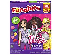 Funables Barbie Fruit Snacks - 8 Oz.