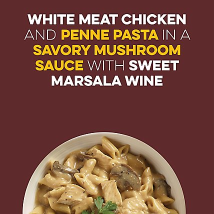 Blount's Family Kitchen Chicken With Noodles In Marsala Wine Sauce Microwave Meal - 12 Oz - Image 2