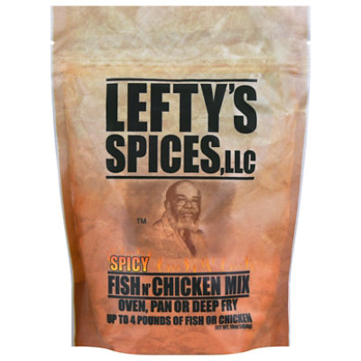 Fry Batter With Lefty's Famous Seasoning