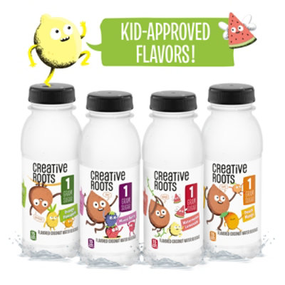 Creative Roots Watermelon Lemonade Coconut Kids Water Beverage Bottles - 4-8.5 Fl. Oz. - Image 7