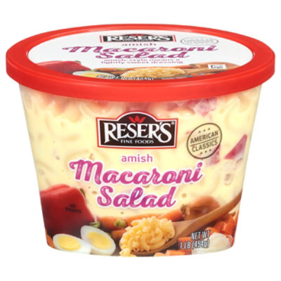 Resers Macaroni Salad Amish - 16 OZ - Image 1