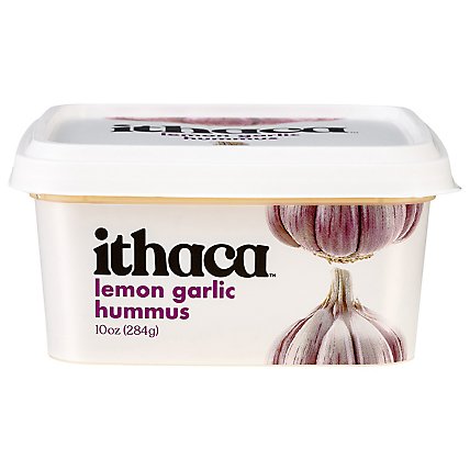 Ithaca Fresh Lemon Garlic Hummus - 10 OZ - Image 3