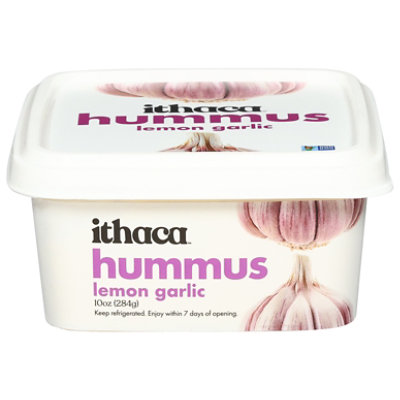 Ithaca Fresh Lemon Garlic Hummus - 10 OZ - Image 3