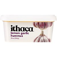Ithaca Fresh Lemon Garlic Hummus - 10 OZ - Image 2