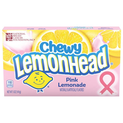 Lemonhead Chewy Pink Lemonade Candy - 5 OZ - Image 3