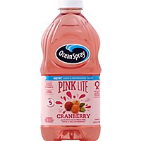 Ocean Spray Pink Lite Cranberry Juice - 64 FZ - Image 2