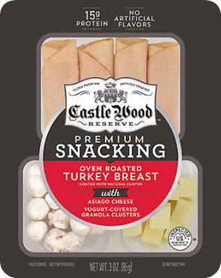Castle Wood Reserve Turkey Asiago Yogurt Granola - 3 OZ - Image 2