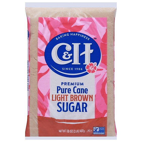C&h Light Brown Sugar - 2 LB