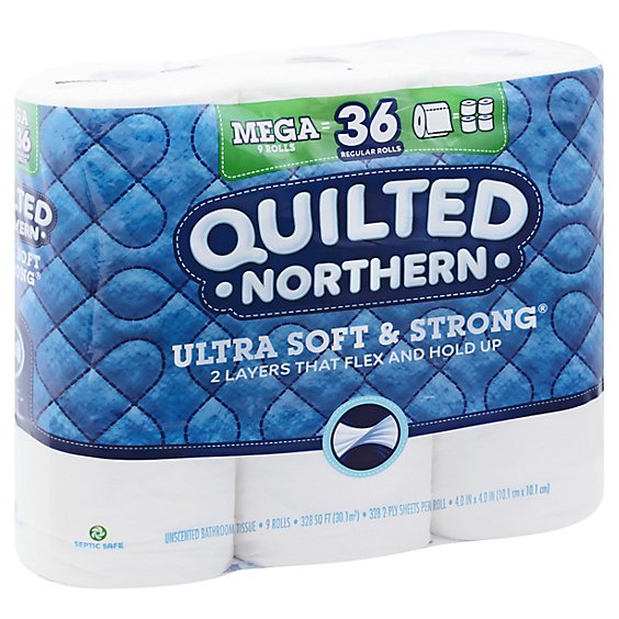 Qltd Nrthrn Ultra Soft & Strong Tissue - 9 RL