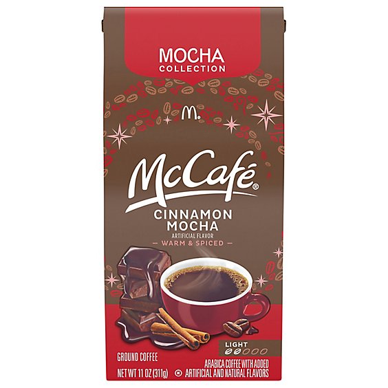 McCafe Cinnamon Mocha Flavored Ground Coffee - 11 Oz