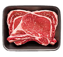 Beef Rib Steak Thin Bone In Imported Value Pack - LB