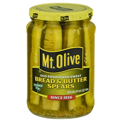 Mt Olive Bread And Butter Zesty Pickle Strips - 24 FZ - Image 2