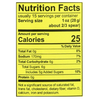 Mt Olive Bread And Butter Zesty Pickle Strips - 24 FZ - Image 3