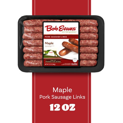 Bob Evans Maple Sausage Link - 12 OZ - Image 2