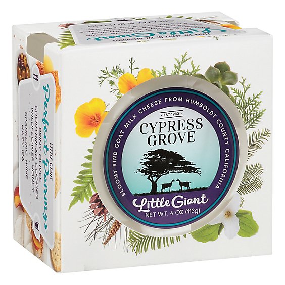 Cypress Grove Little Giant Goat Cheese - 4 Oz