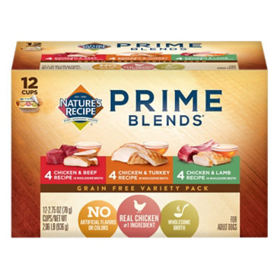 Prime blends hot sale nature's recipe