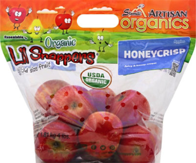 Apples Honeycrisp Organic Prepacked - 3 LB - Image 3