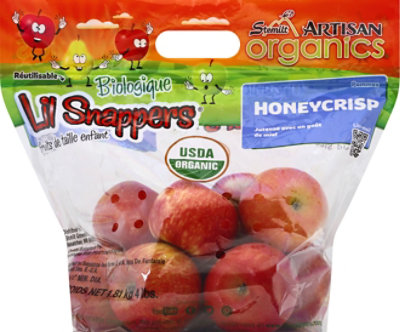 Apples Honeycrisp Organic Prepacked - 3 LB - Image 2